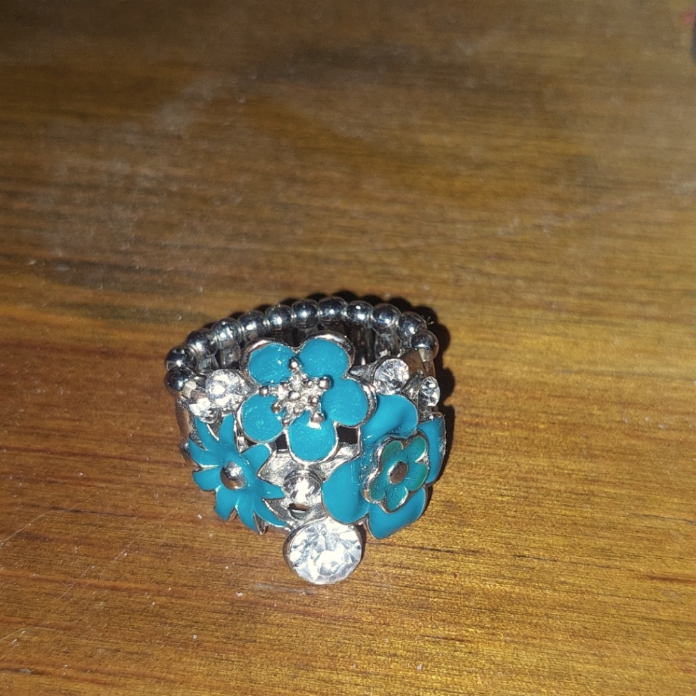 Paparazzi Ring Silver/Blue